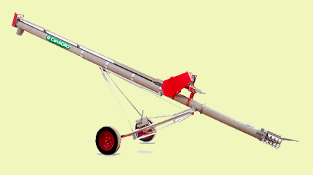 Mobile Screw Conveyors in Stainless Steel