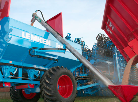 Self-filling Augers
